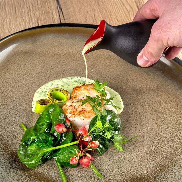 Assiette gastronomique — Le&nbsp;Tri‑Marrants